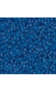 Miyuki delica Beads 11/0 - Matted transparent capri blue DB-768